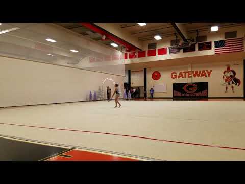 Shelly club routine 2018 us rytmics gymnastics
