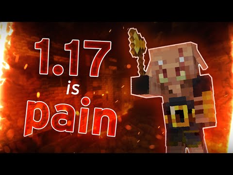 Minecraft 1.17 is painful for speedrunning (stream highlights)
