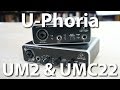Behringer U Phoria UM2 Und UMC22 Zwei Einsteiger Audio Interfaces Im Test