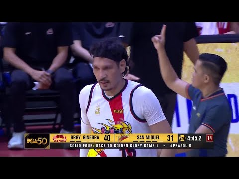 San Miguel DROPS 14-2 RUN vs. Brgy. Ginebra in 2Q | PBA Season 50 Philippine Cup