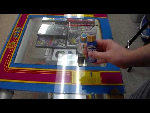 How To Repair a flaking, damaged arcade Bezel or Pinball Backglass - Tutorial