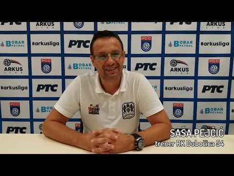 Najava 5. kola ARKUS lige / Saša Pejčić trener RK Dubočica 54