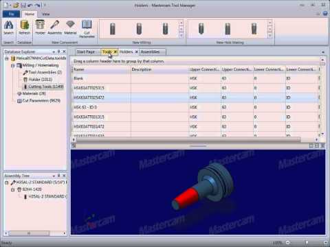 What's New - Mastercam X7 Tool Manager