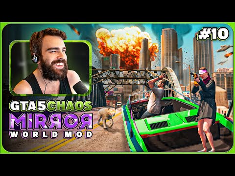 GTA 5 Chaos Mod Challenge: Mirror World & Rainbomizer Madness! Episode 10 - S07E10