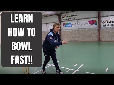 Cricket Masterclass: Ian Pont gives cricket coaching tips on how to bowl fast.