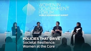 Policies that Drive Societal Resilience: Women at the Core