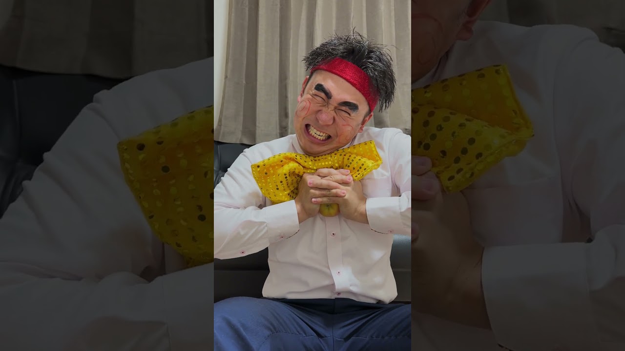 【肉弾戦】元気マンVS林檎🍎＃Apple