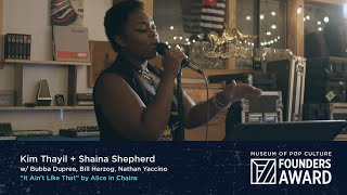 Kim Thayil &amp; Shaina Shepherd - &quot;It Ain&#39;t Like That&quot; by Alice In Chains | MoPOP Founders Award 2020