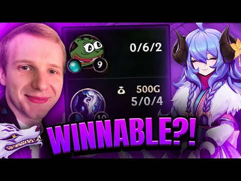 How to CARRY a 0/6 lane with Kindred JUNGLE | Jankos