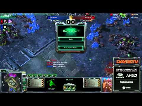 idra vs Huk DreamHack winter 2011