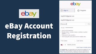 Start Selling on eBay: How to Register eBay Account? eBay Sign Up 2021