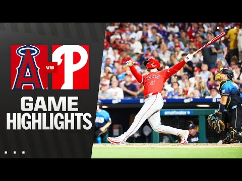 Angels vs. Phillies Game Highlights (7/18/25) | MLB Highlights