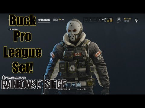 Rainbow Six Siege: Buck Pro League Set Showcase!