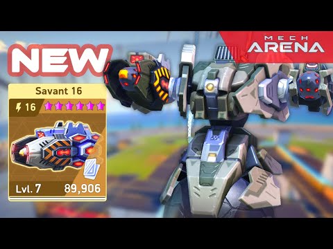 NEW WEAPON Savant 16 - Nomad Showdown | Mech Arena
