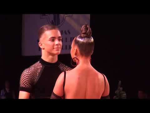 00372 WDSF WORLD YOUTH LATIN CHAMPIONSHIP 2018  final. Baltic Grand Prix 2018