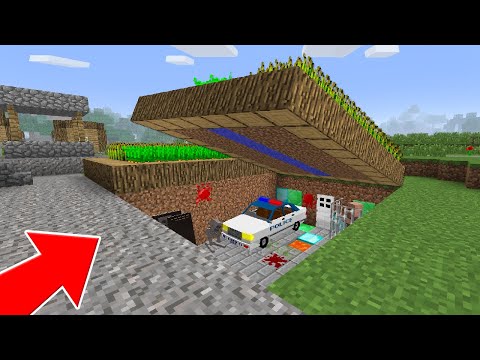 1000$ GİZLİ YERALTI GEÇİT - Minecraft