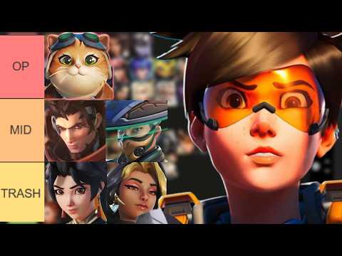 NEW SEASON 1 TIER LIST! - EVERY Hero Ranked BEST to WORST - Overwatch Guide