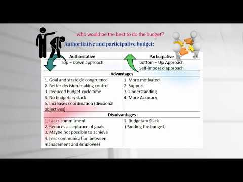 B14/2 Successful budget, participants, Authoritative and Participative