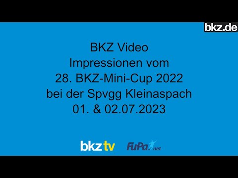 Impressionen vom 28. BKZ-Mini-Cup 2023 bei der Spvgg Kleinaspach