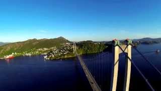 preview picture of video 'Askøy bridge (FPV)'