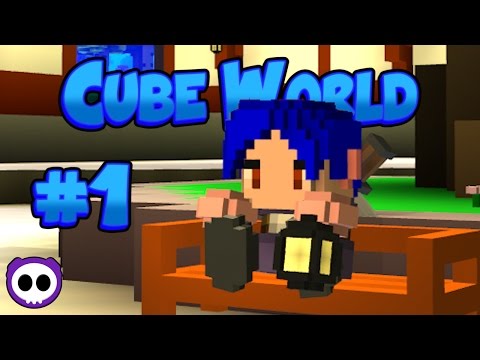 OPEN WORLD VOXEL ADVENTURE!! ✪ Scythe Plays Cube World Part 1