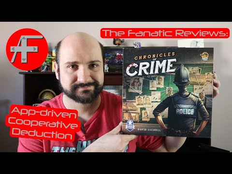AtF Tutorial & Review: Chronicles of Crime - a cooperative deduction title by Lucky Duck Games