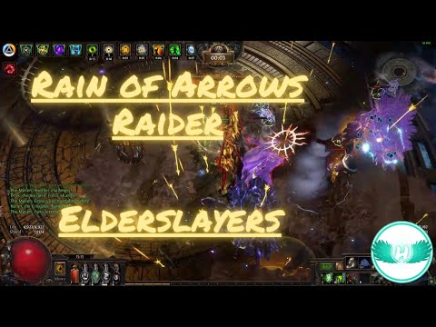 (3.22) Path of Exile - Rain of Arrows Raider - Maven The Elderslayers