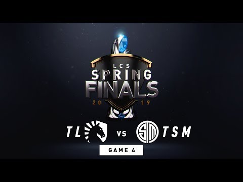 TL vs. TSM | Finals Game 4 | LCS Spring Split | Team Liquid vs. TSM (2019)