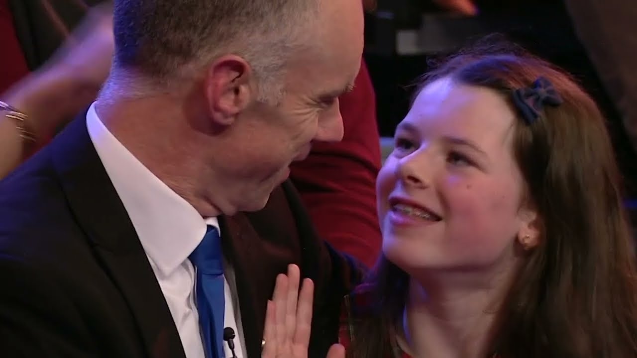 12 year old carer Cara Darmody gets her Junior Cert Maths Results | The Late Late Show | RTÉ One
