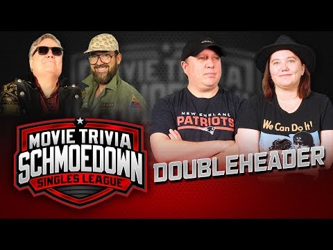 Doubleheader!! JTE vs Liz Shannon Miller & Burnett vs Dagnino - Movie Trivia Schmoedown