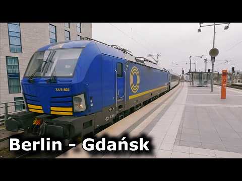 Berlin - Gdańsk by EuroCity Train (EC 231 Gedania)