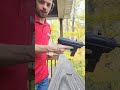 old school tec 9 model ab-10 off the porch