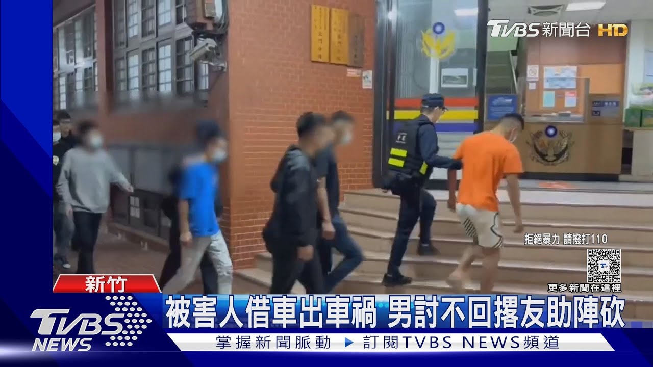 血濺新竹城隍廟！21歲男為討1萬多元修車費　持開山刀砍傷工讀生