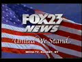 2002 Fox23 United We Stand 9 11 Promo Commercial