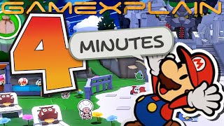 4+ Minutes of NEW Paper Mario: The Origami King Gameplay + 40 Screenshots (A Boss Joins Mario?!)