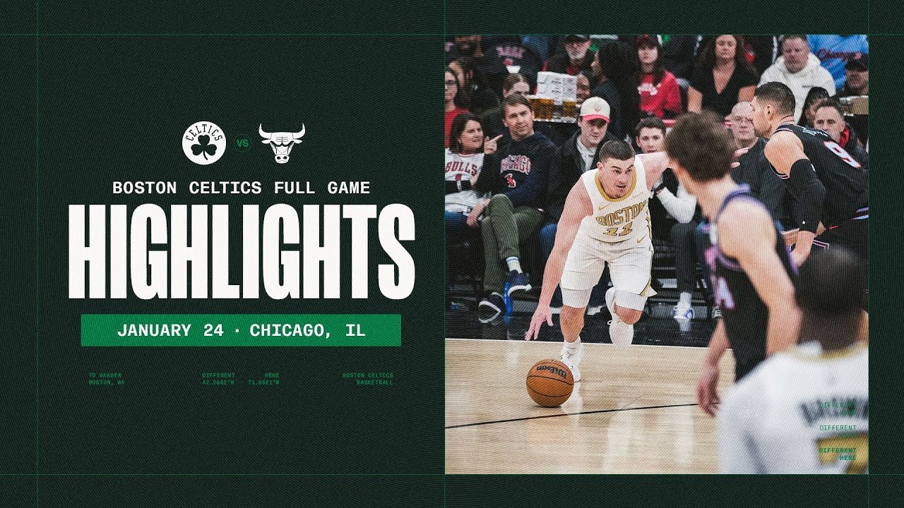 Boston Celtics fall 114-111 to Chicago Bulls at the United Center | Extended Highlights