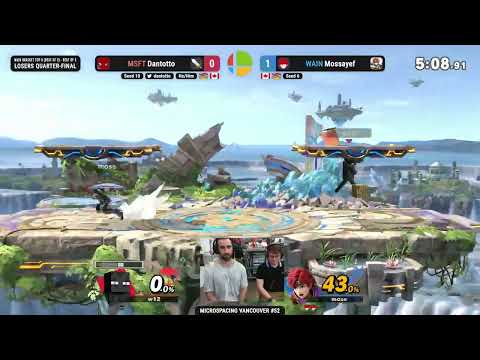 Microspacing Vancouver #52 - Dantotto VS Mossayef - Main Bracket Losers Quarter-Final