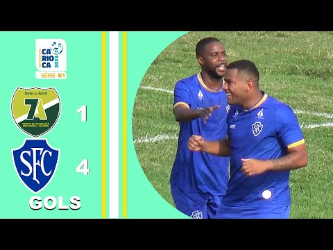 7 DE ABRIL 1X4 SERRANO - CARIOCA SÉRIE B1 2023 -TAÇA CORCOVADO - 1ª RODADA