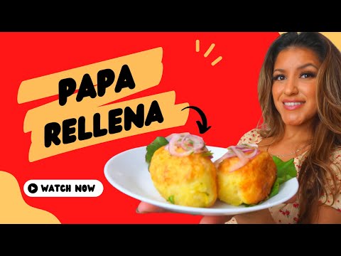 Peruvian Papa Rellena De Carne | Crispy Stuffed Potatoes Recipe