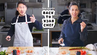 Markiplier Tries to Keep Up with a Professional Chef | Back-to-Back Chef | Bon Appétit video
