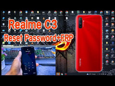 Realme C3 Reset Password+FRP Whit UnlockTool