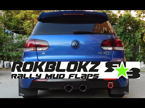 MK6 GTI Golf R Mud Flaps Install | Why I chose RokBlokz over Rally Armor