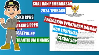 Download lagu Soal dan Pembahasan SKB CPNS SATPOL PP Tentang SOP Penegakan Perda Non Yustisial mp3