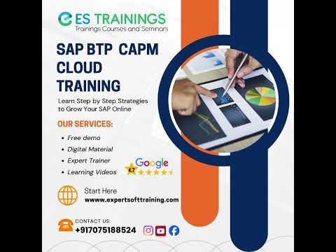 SAP S4HANA + SAP BTP CAPM Cloud Training 🌐✨#expertsofttraining