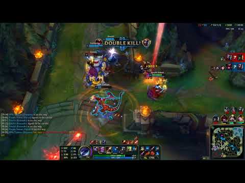 Lethal tempo + Rageblade + Varus Passive