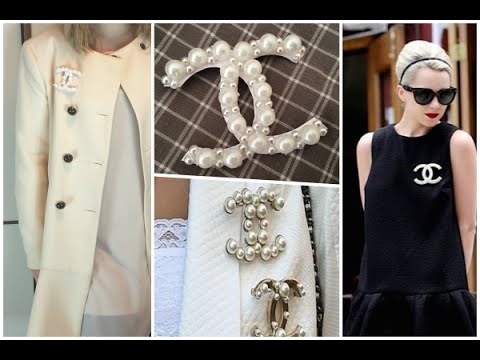 DIY - CHANEL BROOCH Tutorial Spilla con Perle | FASHION THERAPY