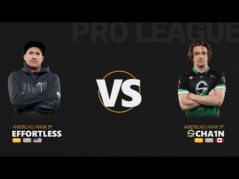 Effortless vs cha1n - Quake Pro League - Stage 2 - Week 2