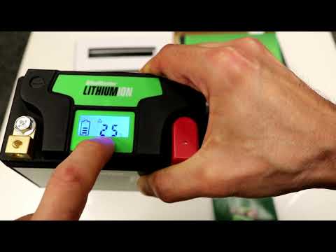 BikeMaster Lithium 2.0 Motorcycle Battery with Built in LCD Battery Management System (BMS) SWEET