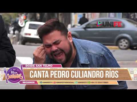 ¡Pedro Rios, Finalista de La Voz Argentina 2018, canta para nosotros!