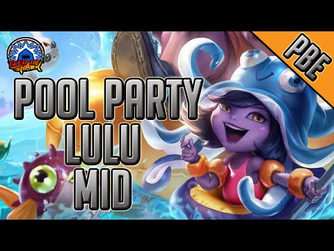 League of Legends - Pool Party Lulu Mid - Full Game Commentary